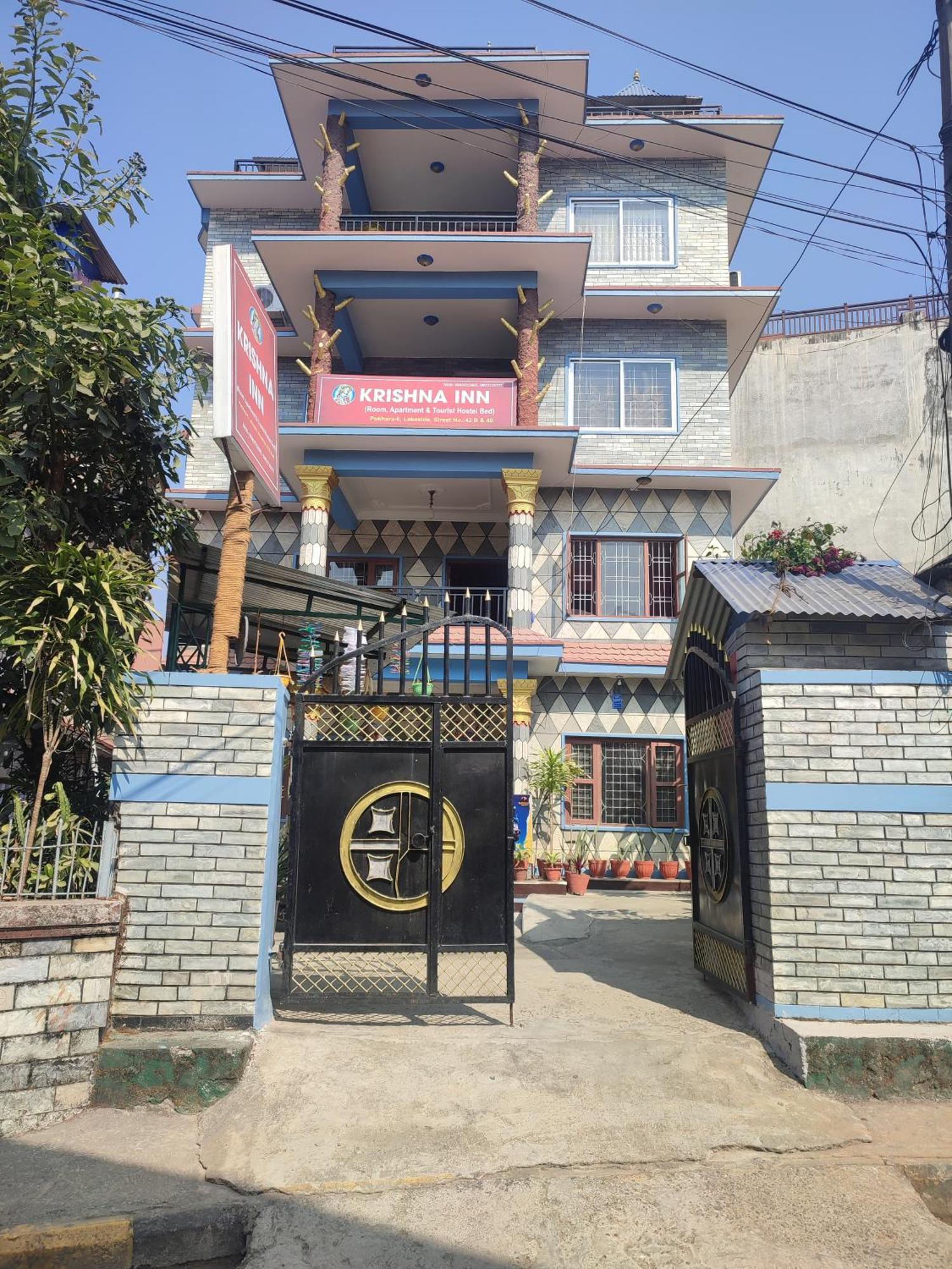 Krishna Inn Pokhara Exteriör bild